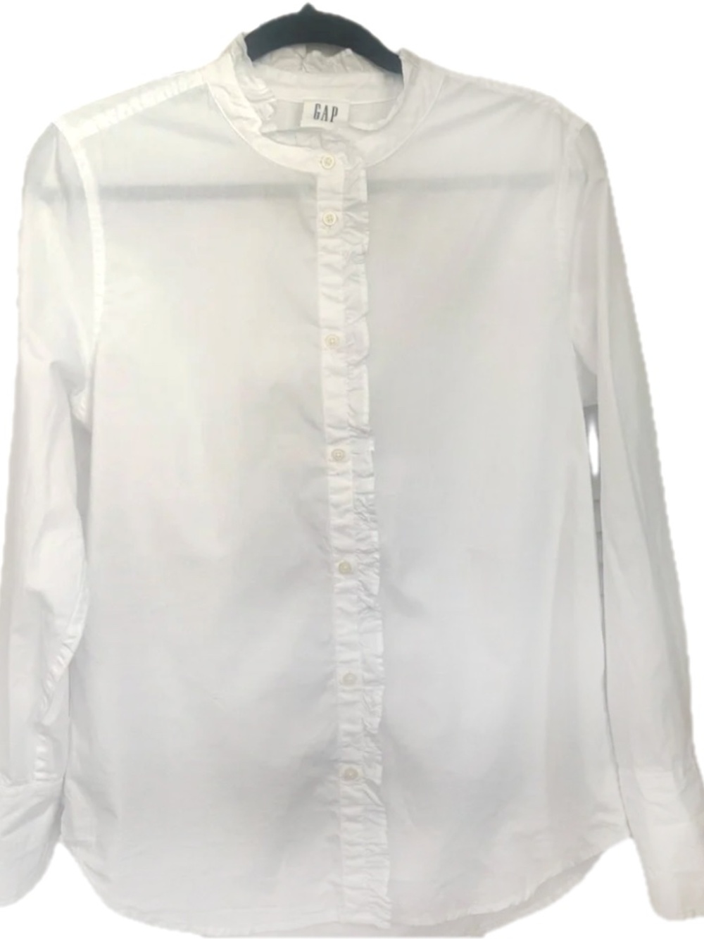NWT GAP "The Classic Shirt" ruffled version - Size XL